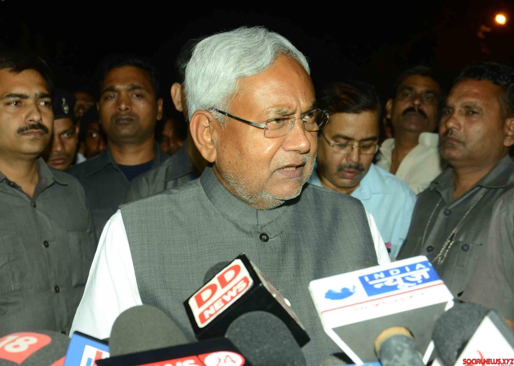Bihar Has No Law and Order Problem, Says Nitish Kumar