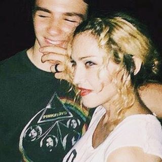 Madonna's Son Left over Phone Row?
