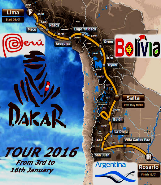 Some 90,000 Fans to Attend 2016 Dakar Rally in Bolivia