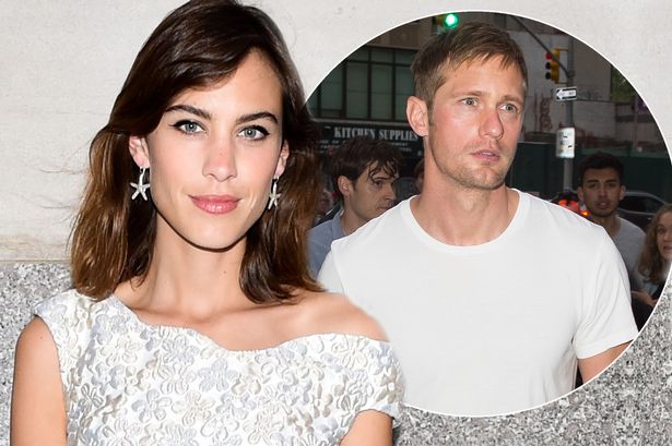 Alexander Skarsgard Meets Alexa Chung's Parents
