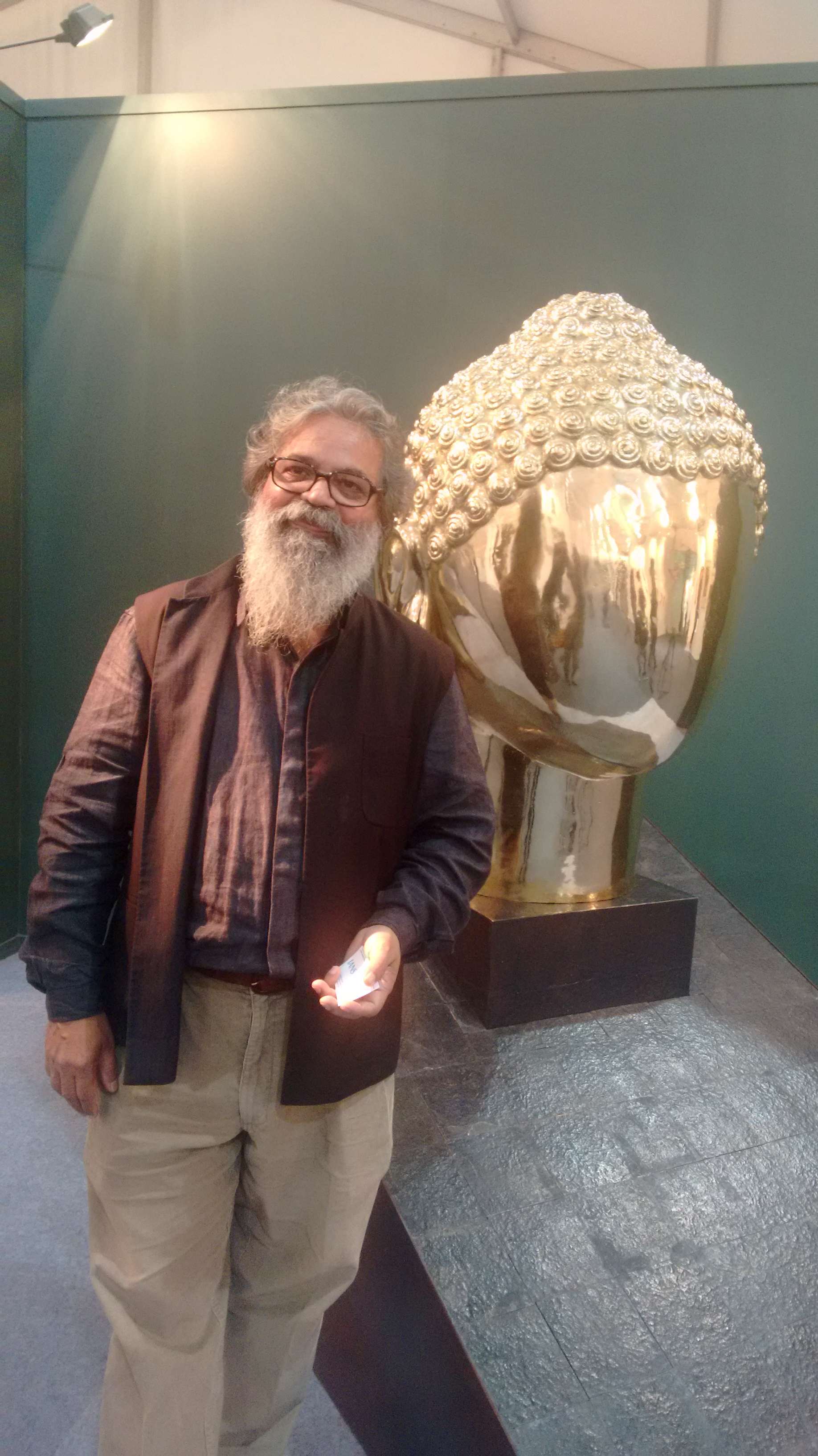 My Buddha Reflect the Times: Sculptor K.S. Radhakrishnan