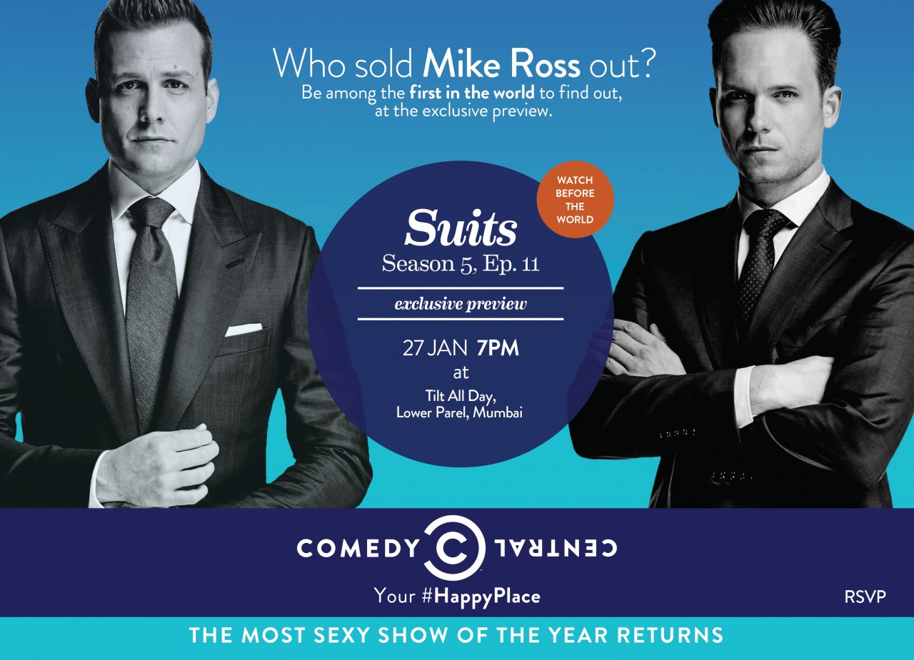 'Suits' to Be Screened in India Before US