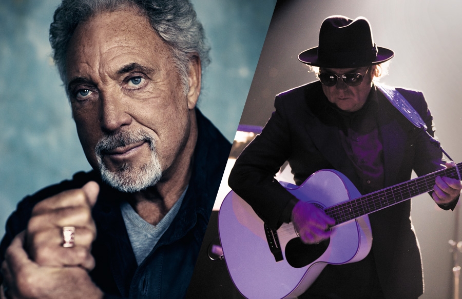 Van Morrison Teams Up with Tom Jones for Concert
