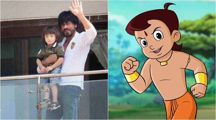 Chhota Bheem Meets Abram, SRK
