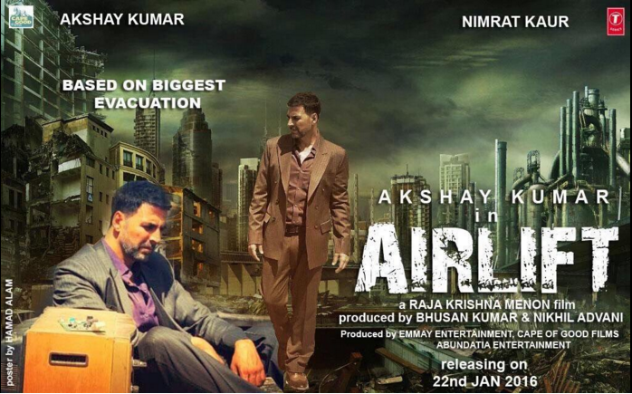 'Airlift' Mints Rs.44.30 Crore on Opening Weekend