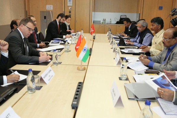 At Zurich, Investors Keen on Solar Panel Units, Infra Projects in AP