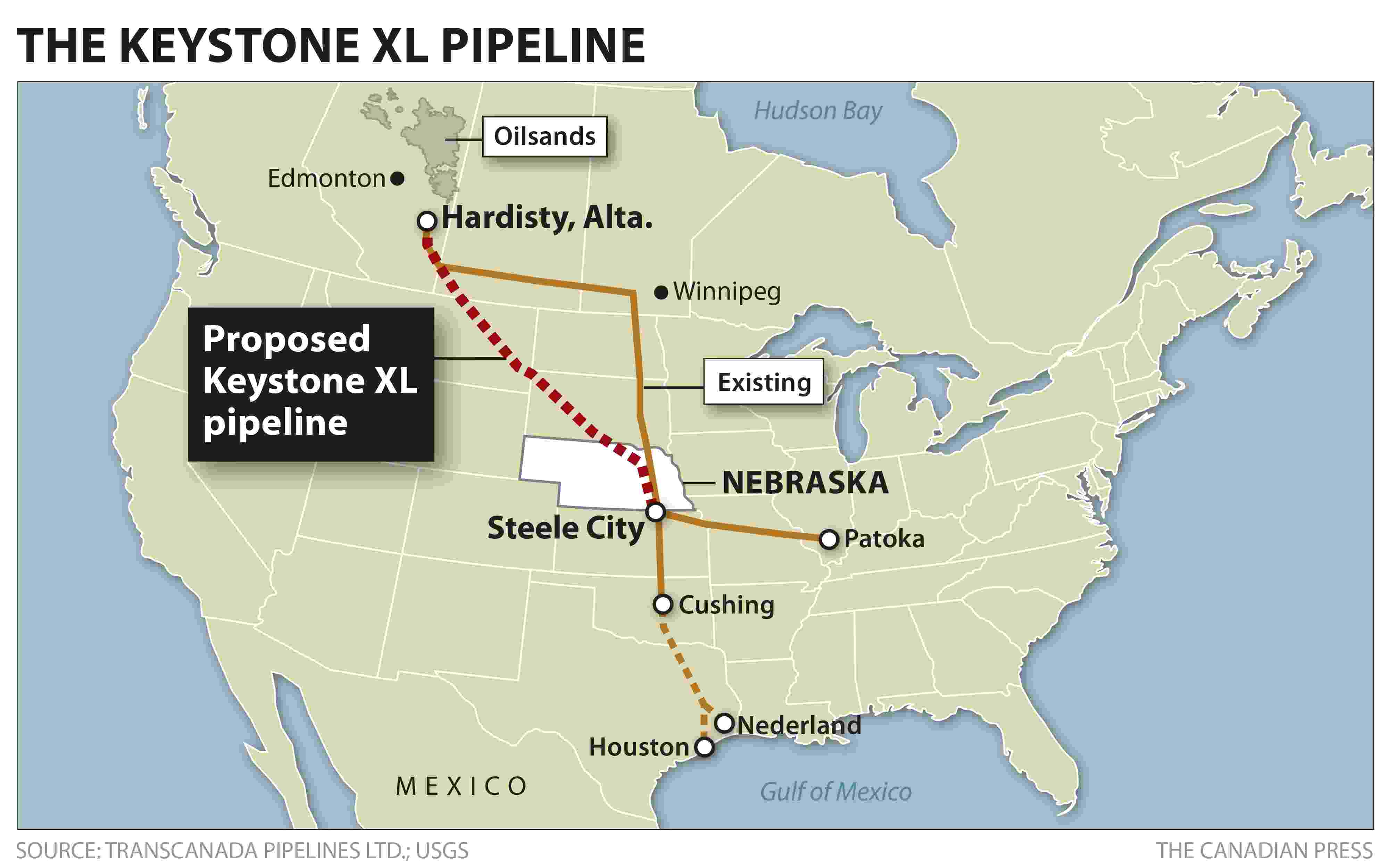 Transcanada to Sue US for Usd 15 Bn over Pipeline Rejection