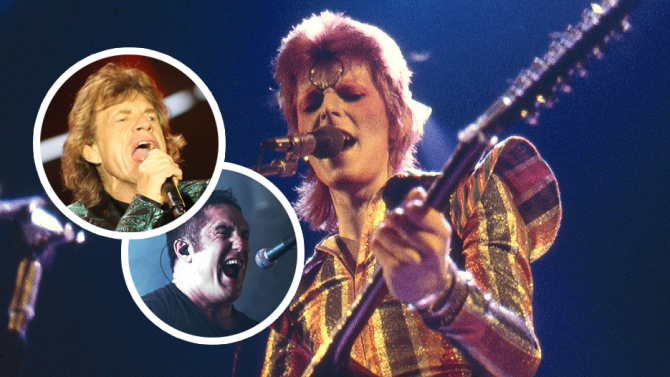 Mick Jagger, Trent Reznor Remember David Bowie