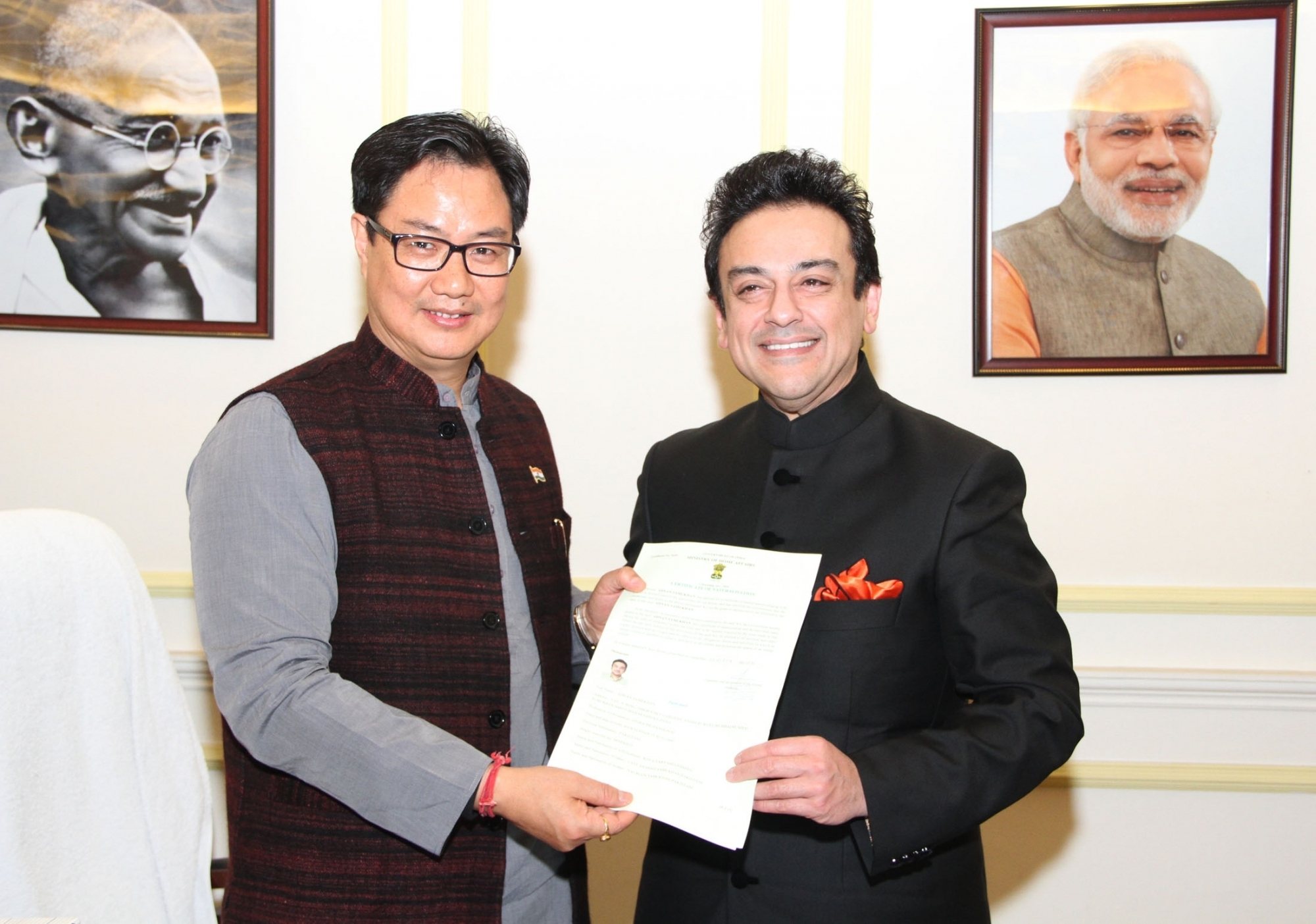 I'm Home, Says Adnan Sami