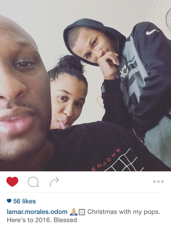 Lamar Odom's First Selfie Since Hospitalisation