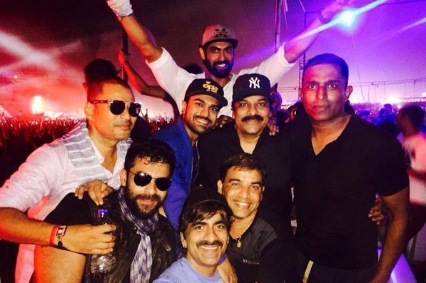 Mega Heros at Sunburn festival