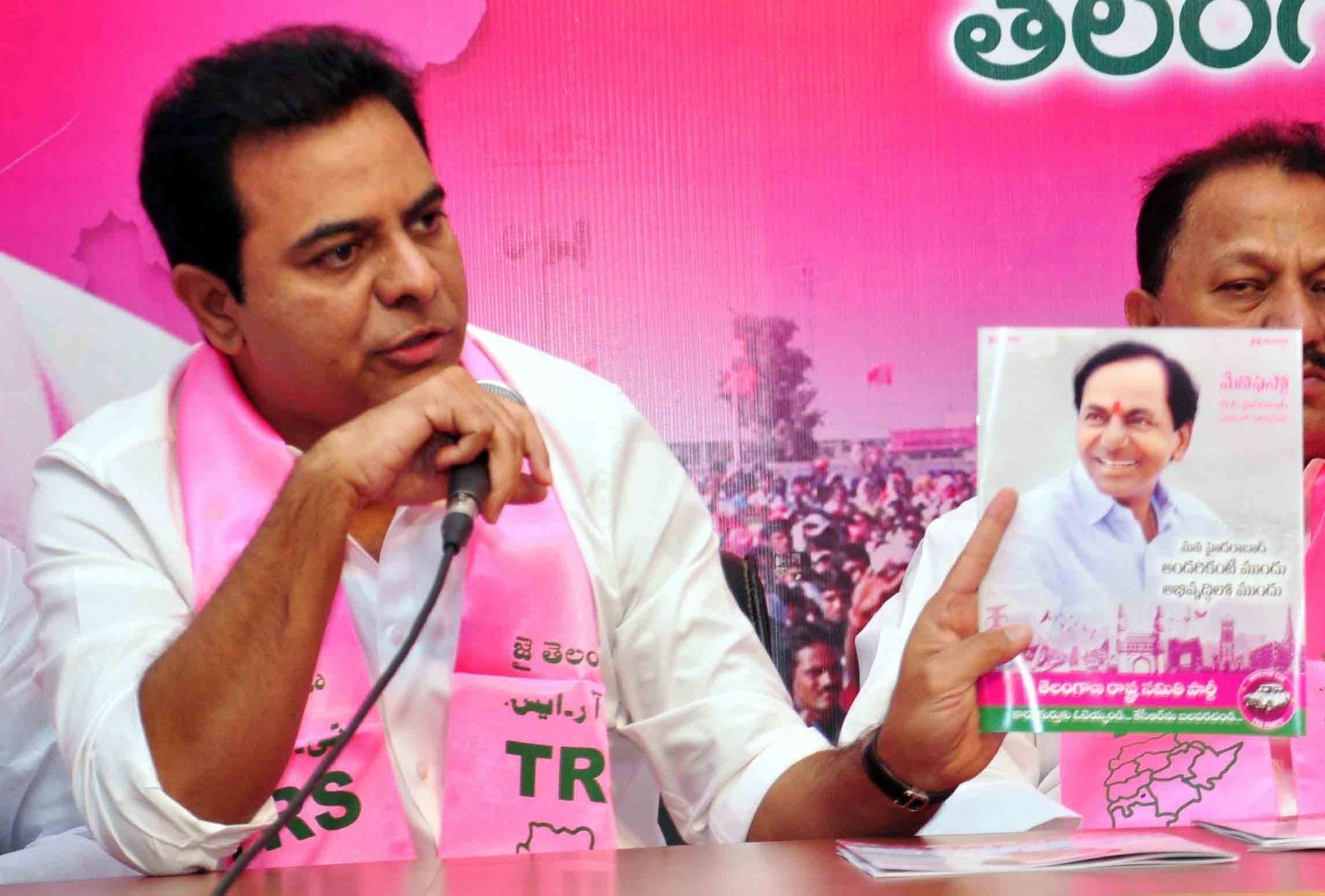 KCR's Son Gets Additional Portfolio