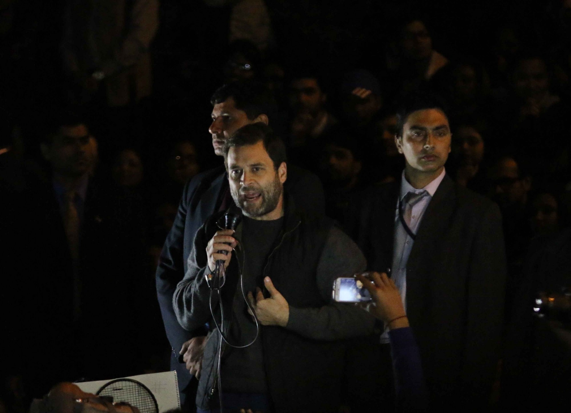 Rahul trying to defend himself as JNU stand sparked anger: BJP