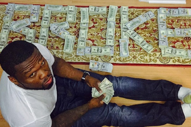 Judge orders 50 Cent to explain cash images