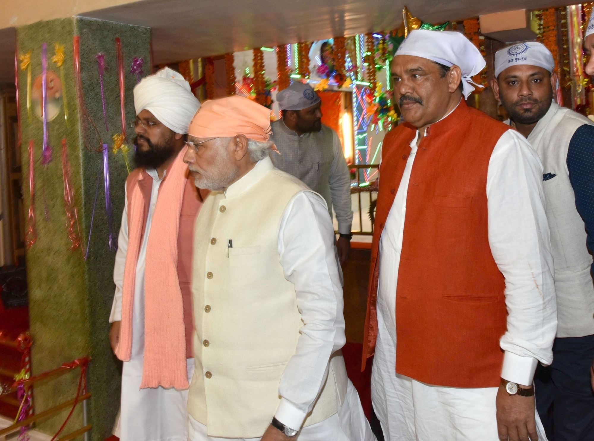 Modi in Varanasi: visits Ravidas temple, presents medals to BHU students