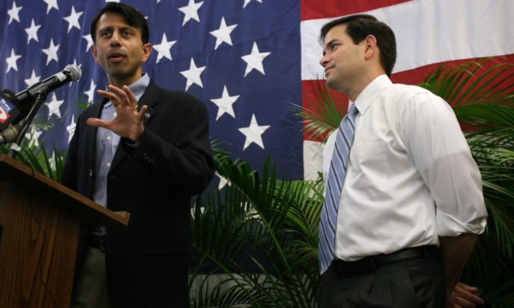 Bobby Jindal Endorses Marco Rubio in Presidential Race