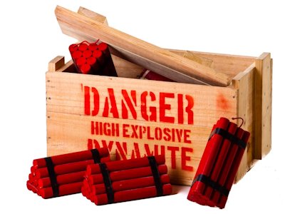 New Material Lights Up when Spotting Explosives