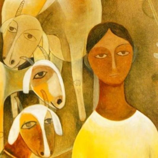 Artist Captures Pastoral Goa Through a Goat's Eyes