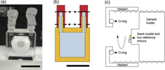 Japanese researchers decode crystal growth in space