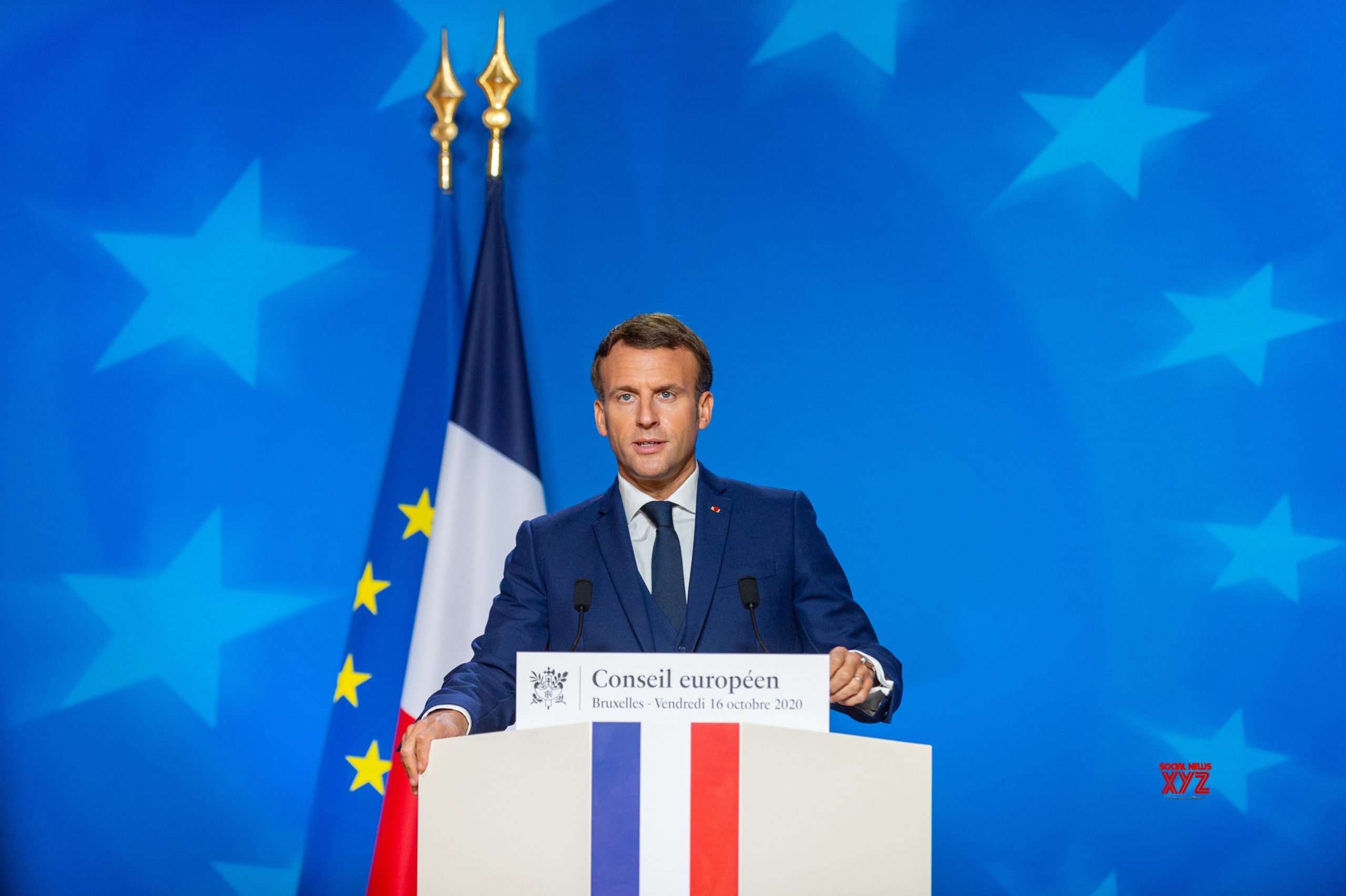 French President Macron tests positive for Covid-19 French President Macron tests positive for Covid-19