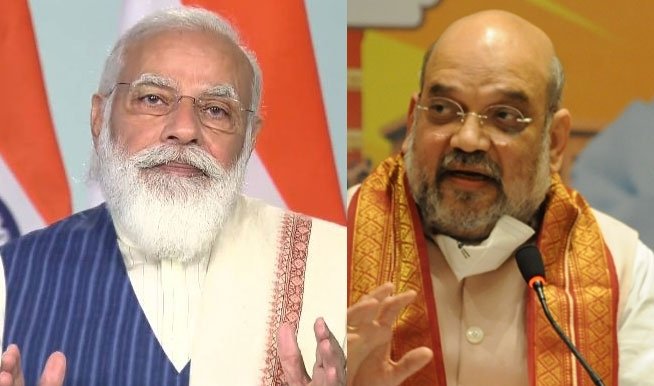 Amit Shah meets PM Modi, discusses security situation in Kashmir Amit Shah meets PM Modi, discusses security situation in Kashmir