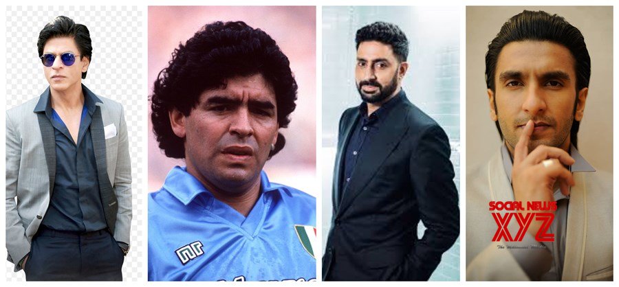 Shah Rukh Khan, Abhishek Bachchan, Ranveer Singh and many others celebrities mourn demise of Football legend Diego Maradona Shah Rukh Khan, Abhishek Bachchan, Ranveer Singh and many others celebrities mourn demise of Football legend Diego Maradona