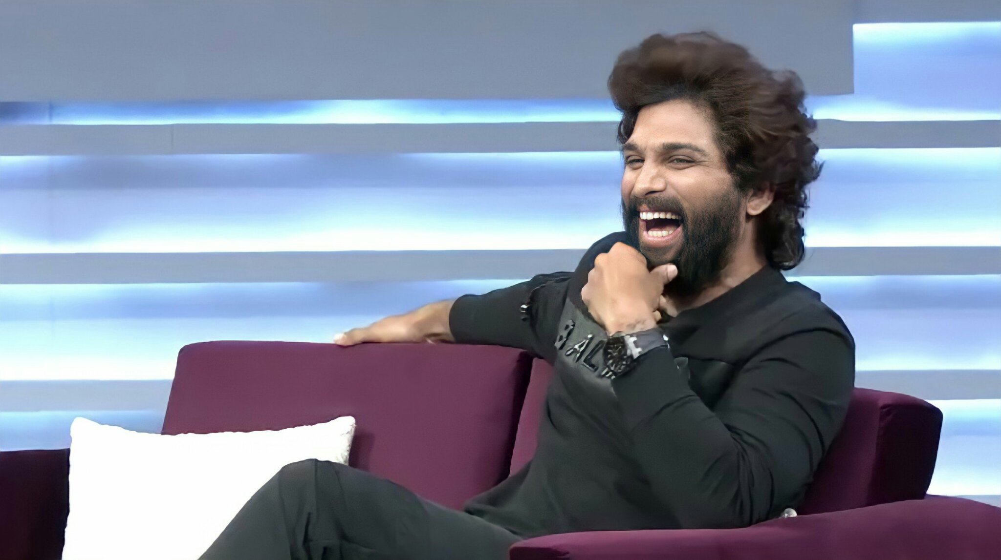 Allu Arjun shoots for Samantha's SamJam