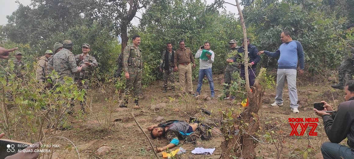 Jharkhand Maoist killed in gunbattle with security forces Jharkhand Maoist killed in gunbattle with security forces