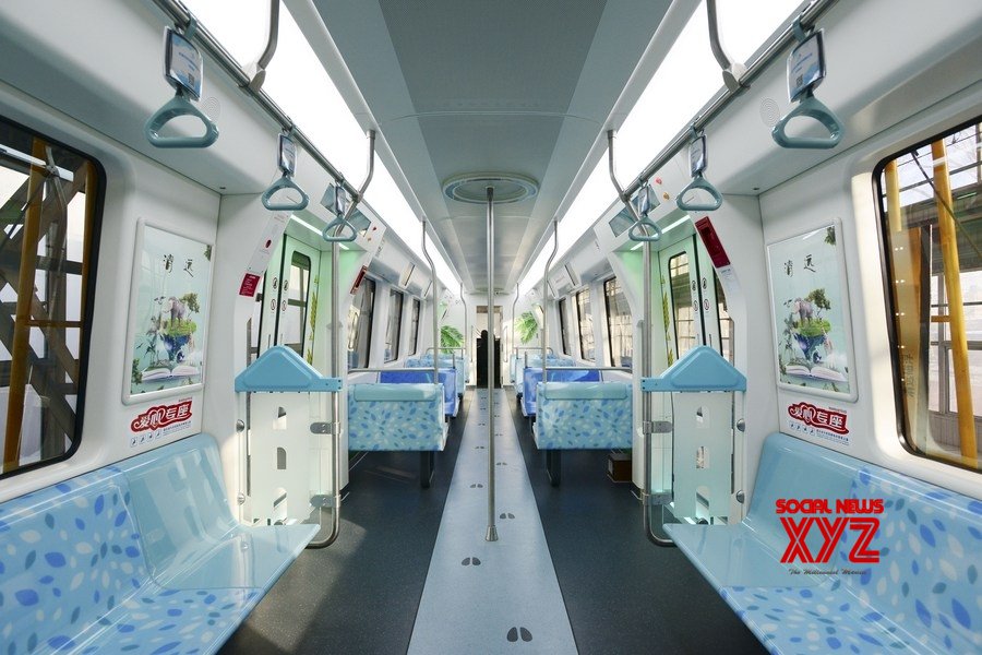 China develops new middle-to-low-speed maglev train China develops new middle-to-low-speed maglev train