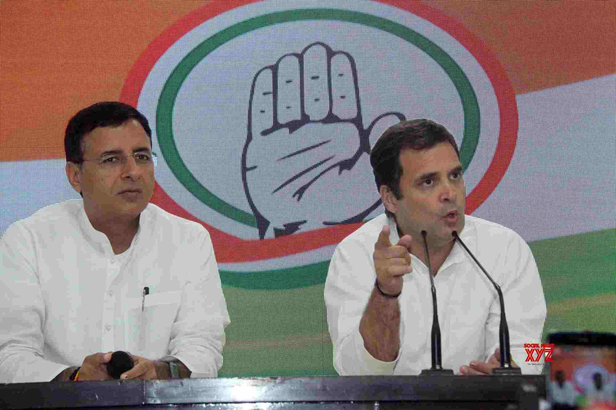 Venugopal, Surjewala's absence at Cong meet a message? Venugopal, Surjewala's absence at Cong meet a message?