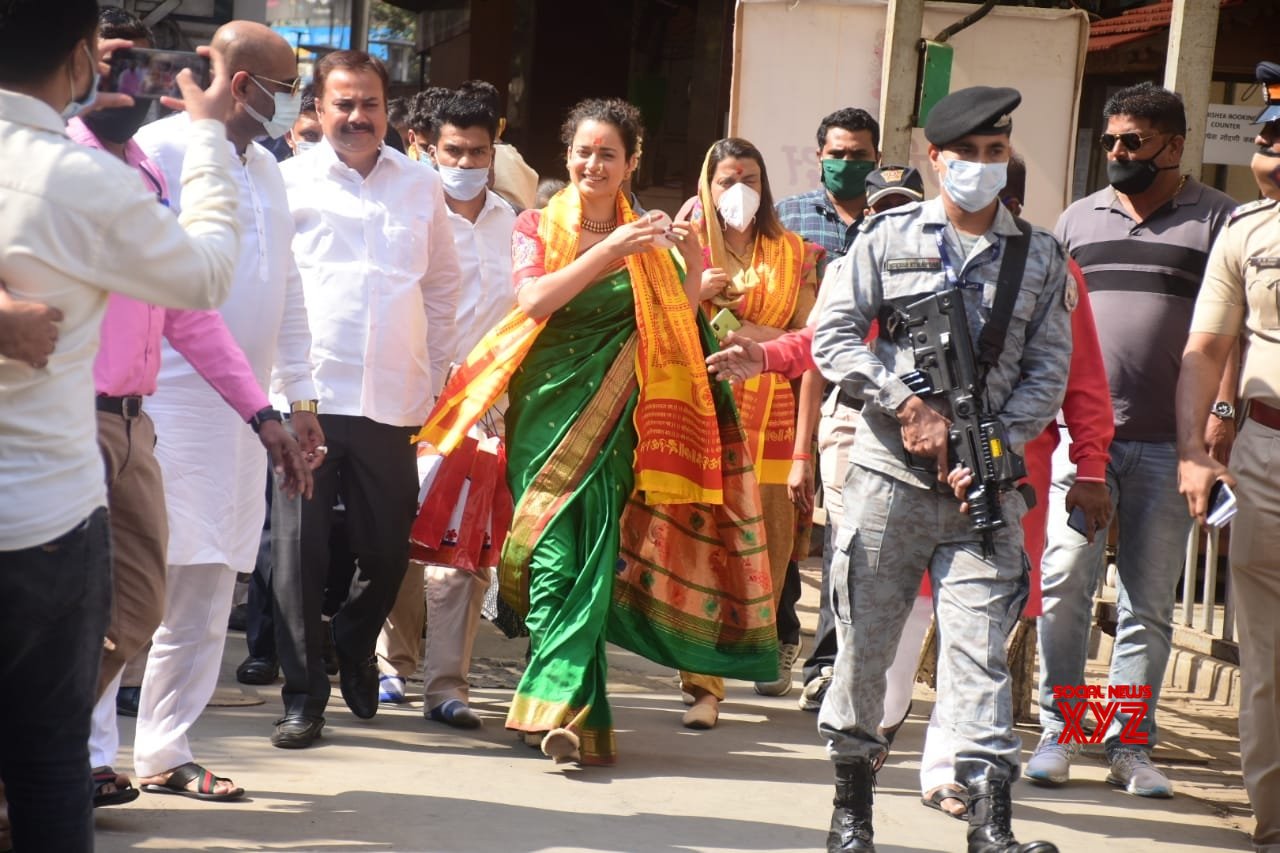 Kangana Ranaut back in Mumbai, feels 'protected, loved and welcomed' Kangana Ranaut back in Mumbai, feels 'protected, loved and welcomed'