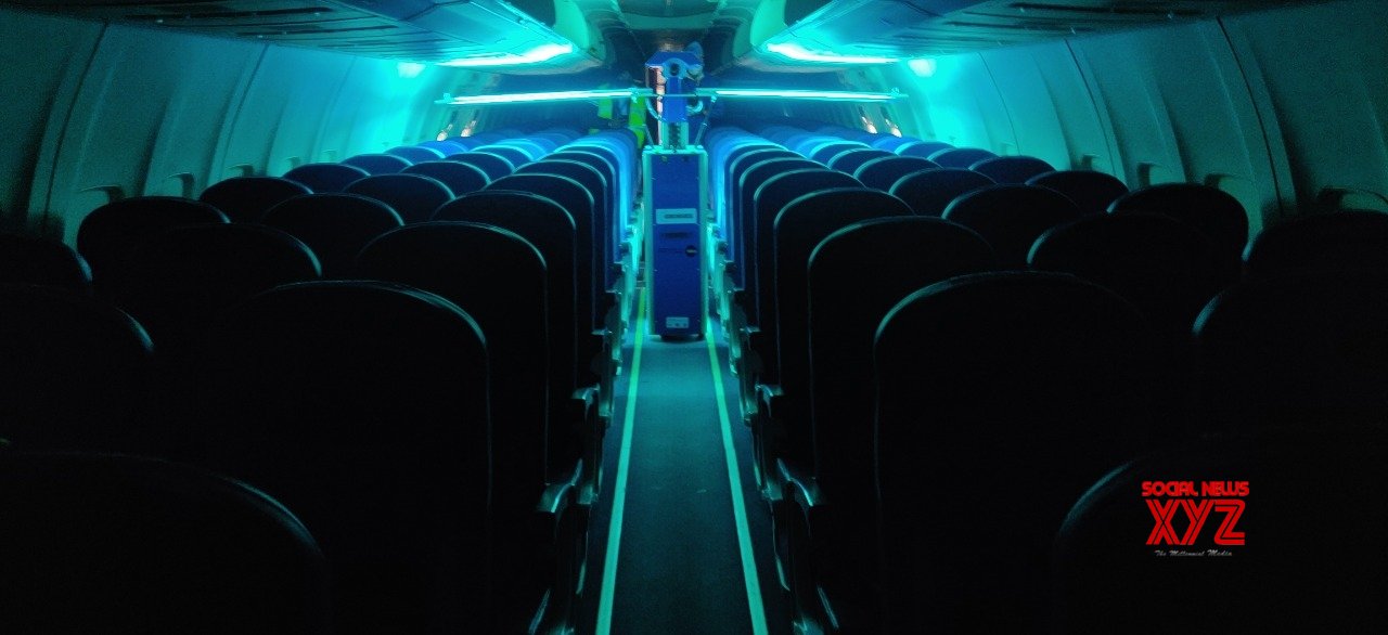 Air India Express deploys robotic technology to disinfect aircraft Air India Express deploys robotic technology to disinfect aircraft