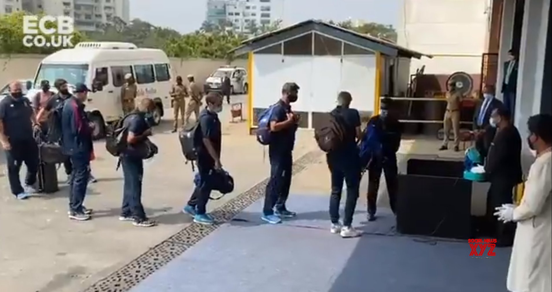 Root-led England team arrives in Chennai ahead of Test series Root-led England team arrives in Chennai ahead of Test series