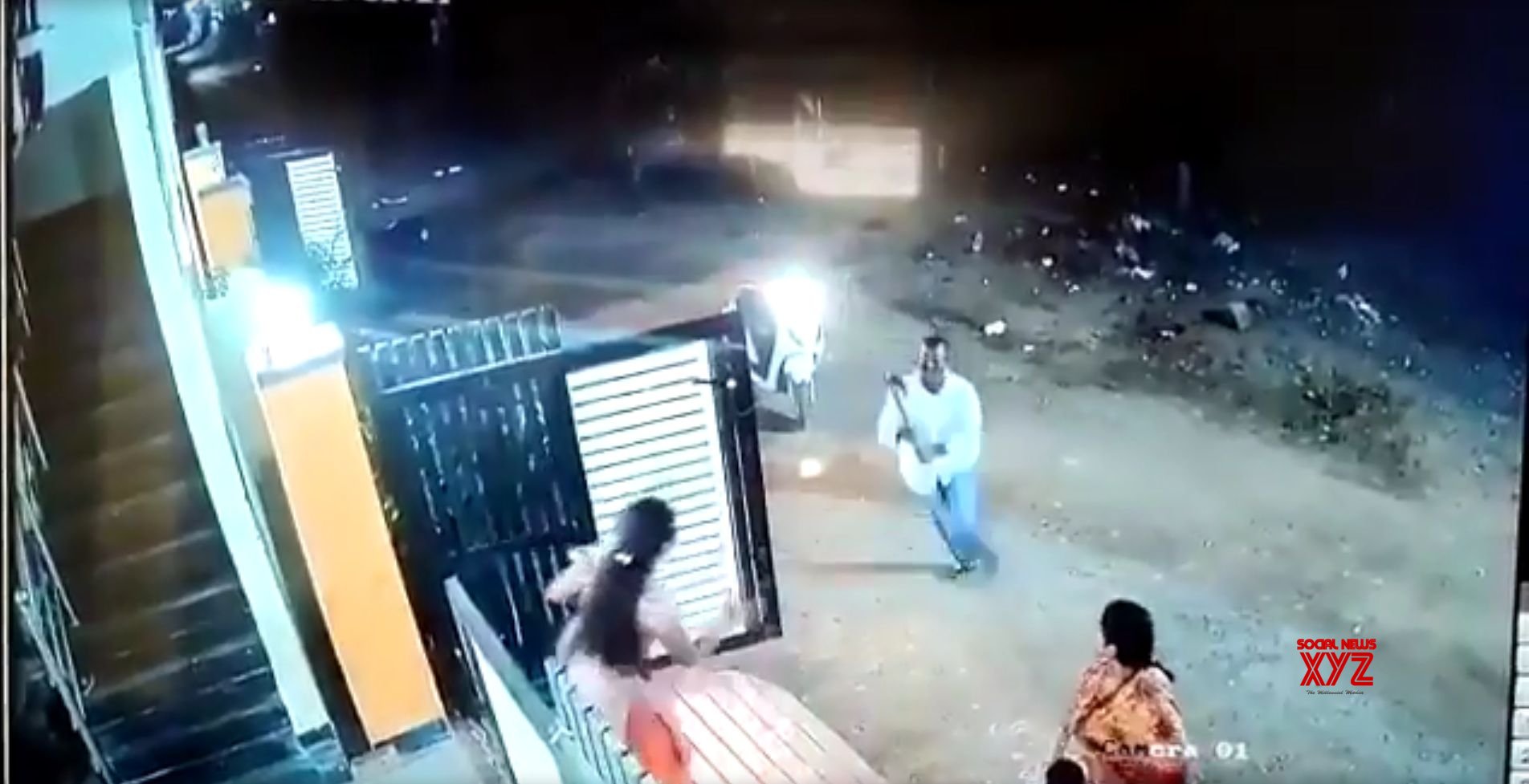 Stalker who attacked woman with axe held in Hyderabad Stalker who attacked woman with axe held in Hyderabad