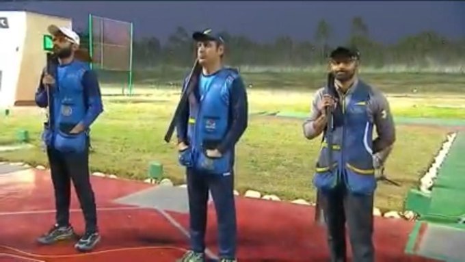 Shotgun World Cup: Indian men win skeet team bronze Shotgun World Cup: Indian men win skeet team bronze