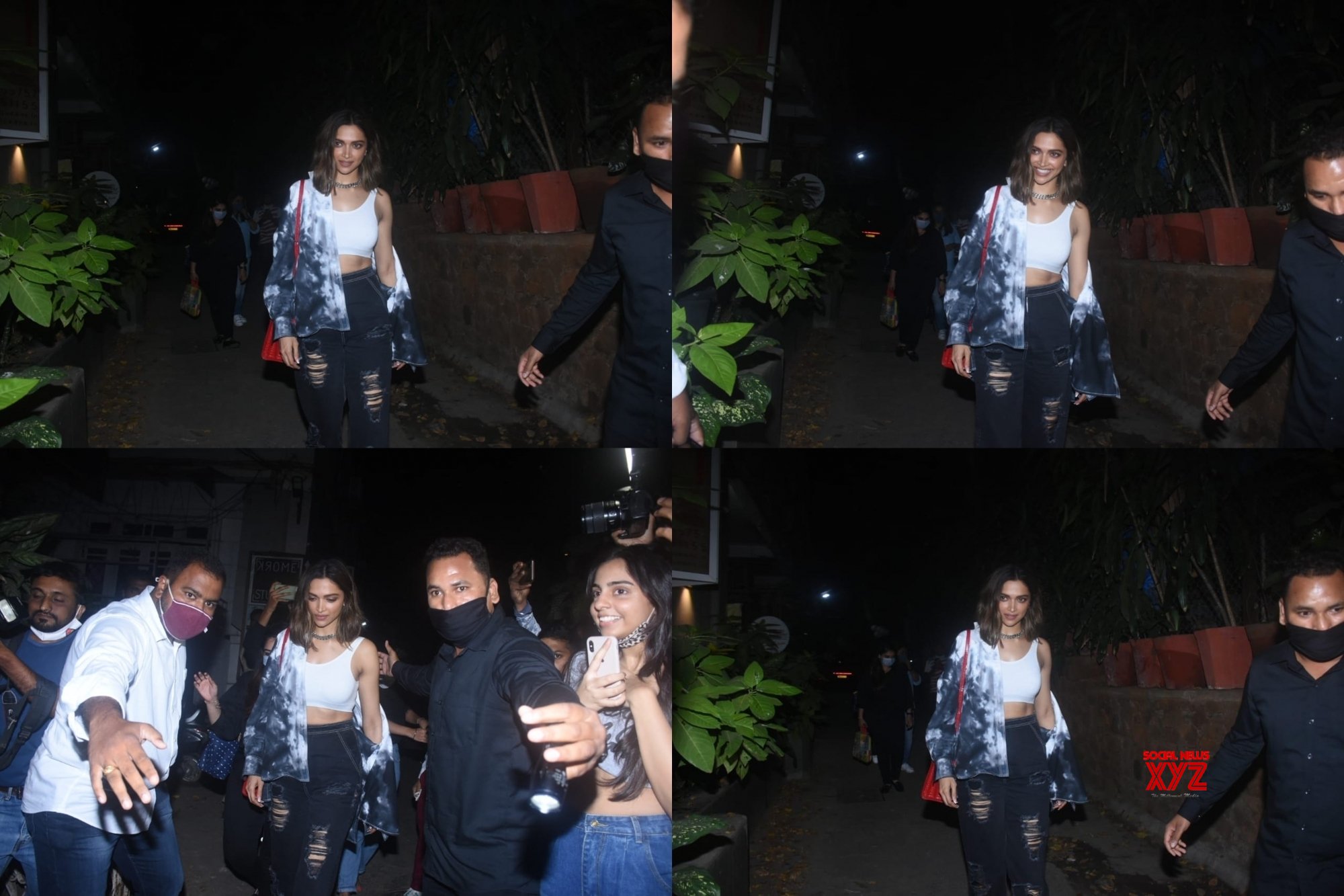 Deepika Padukone mobbed outside eatery, video goes viral Deepika Padukone mobbed outside eatery, video goes viral