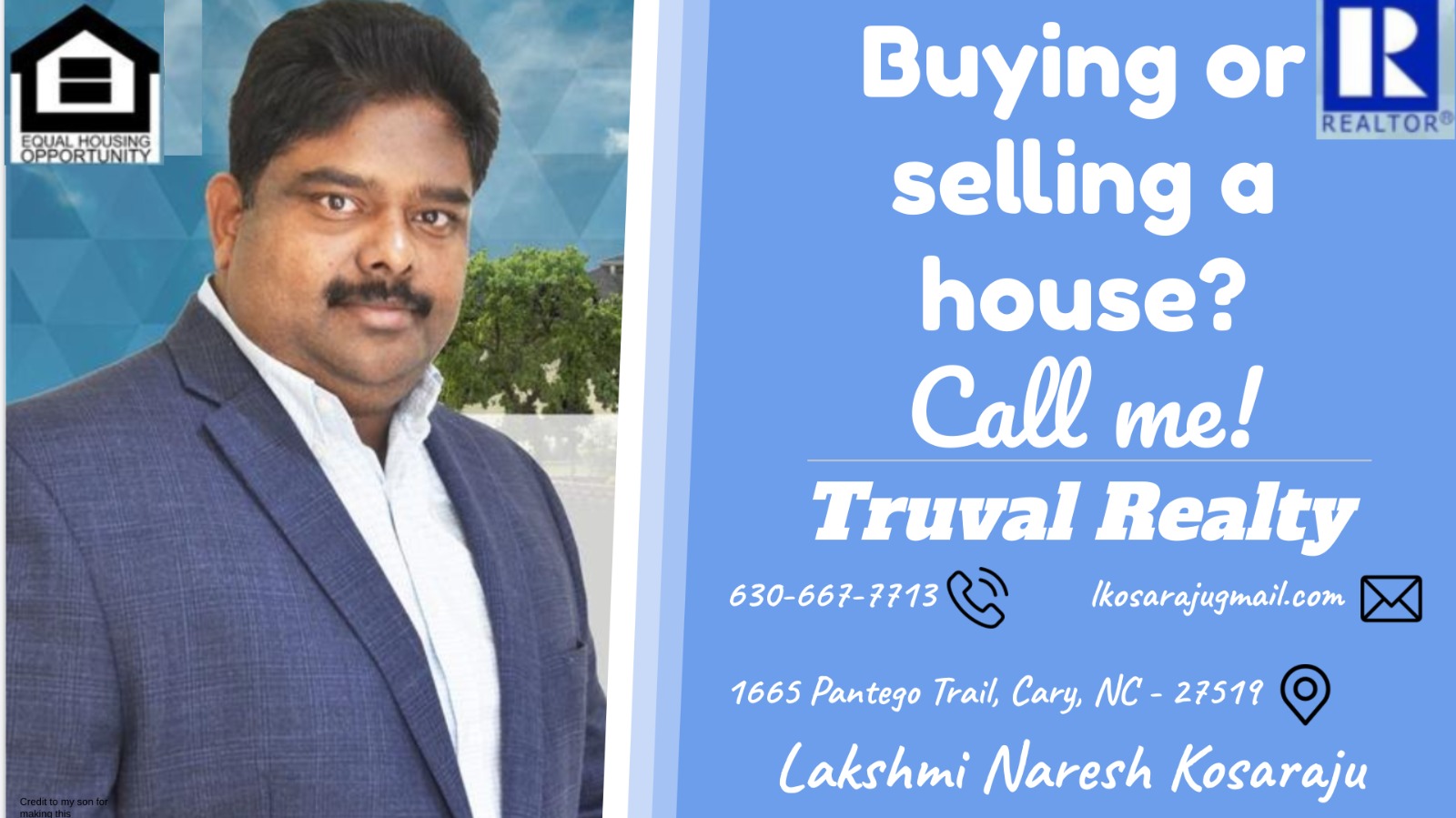 Lakshmi Naresh Kosaraju Truval Reality