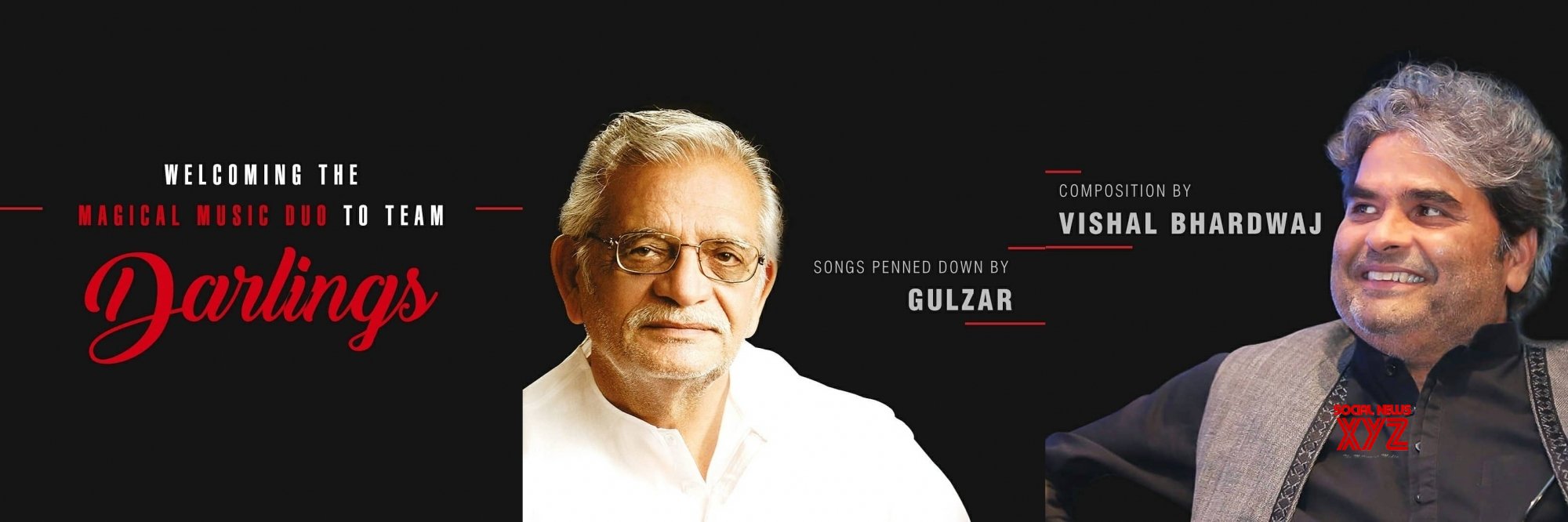 Gulzar, Vishal Bhardwaj reunite for Alia Bhatt's 'Darlings' Gulzar, Vishal Bhardwaj reunite for Alia Bhatt's 'Darlings'