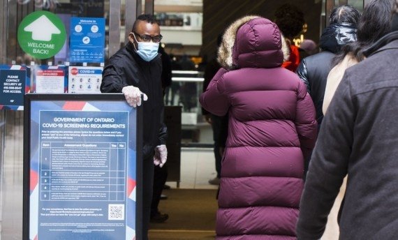 'Covid strains spreading rapidly in Canada' 'Covid strains spreading rapidly in Canada'