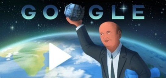 Google honours India's 'Satellite Man' Rao with a Doodle Google honours India's 'Satellite Man' Rao with a Doodle