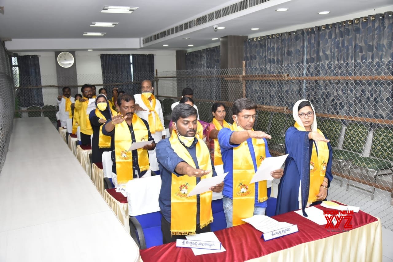 Elections for mayor, municipal chairperson underway in Andhra Elections for mayor, municipal chairperson underway in Andhra