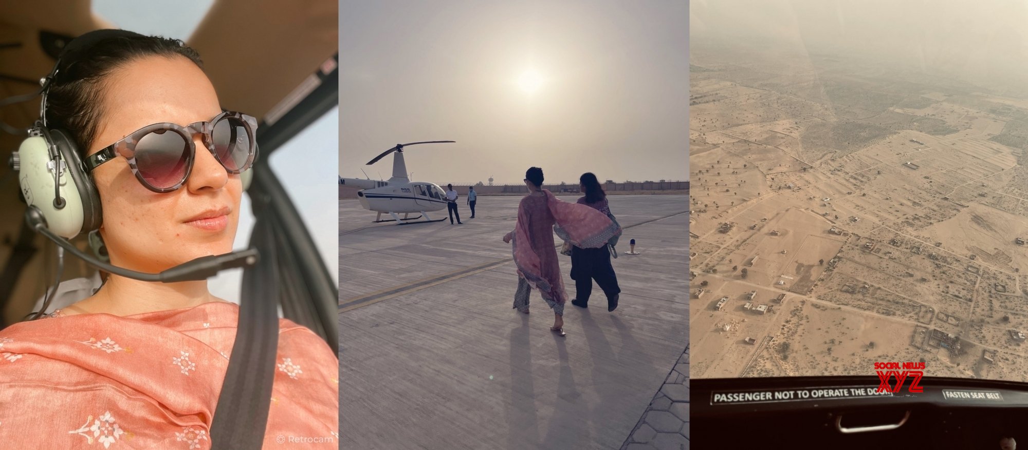 Kangana Ranaut starts 'Tejas' shoot in Rajasthan Kangana Ranaut starts 'Tejas' shoot in Rajasthan