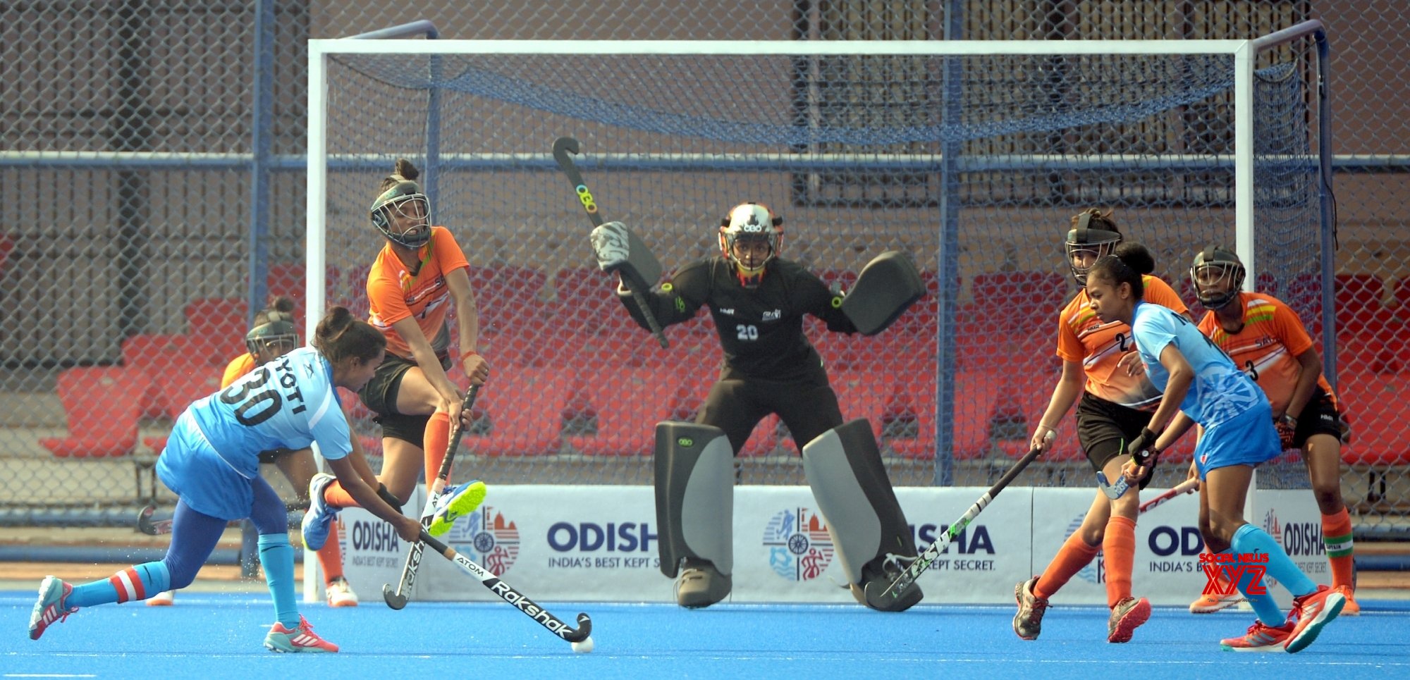 Jr women's academy hockey: SAI, Madhya Pradesh in final Jr women's academy hockey: SAI, Madhya Pradesh in final