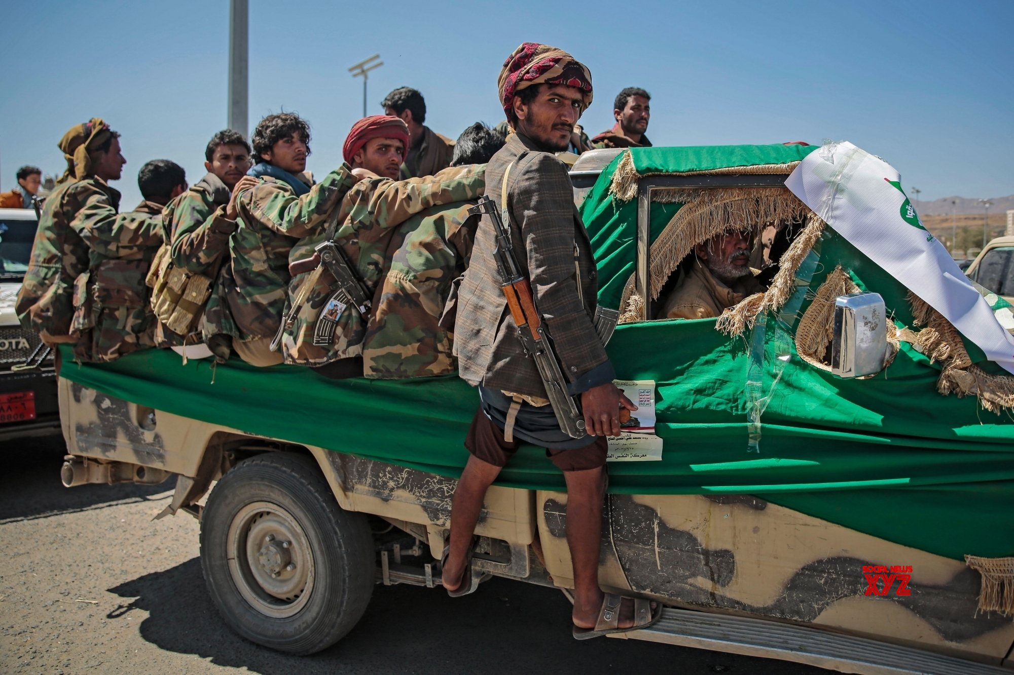 Houthis say 'spy' drone shot down in Yemen's Marib Houthis say 'spy' drone shot down in Yemen's Marib
