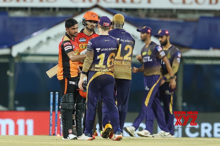 KKR beat SRH by 10 runs KKR beat SRH by 10 runs