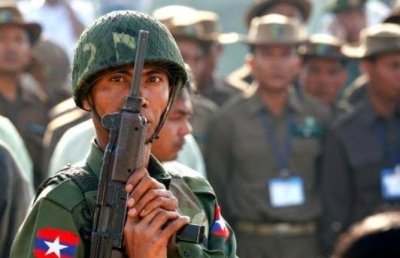Signs of armed resistance in Myanmar Signs of armed resistance in Myanmar