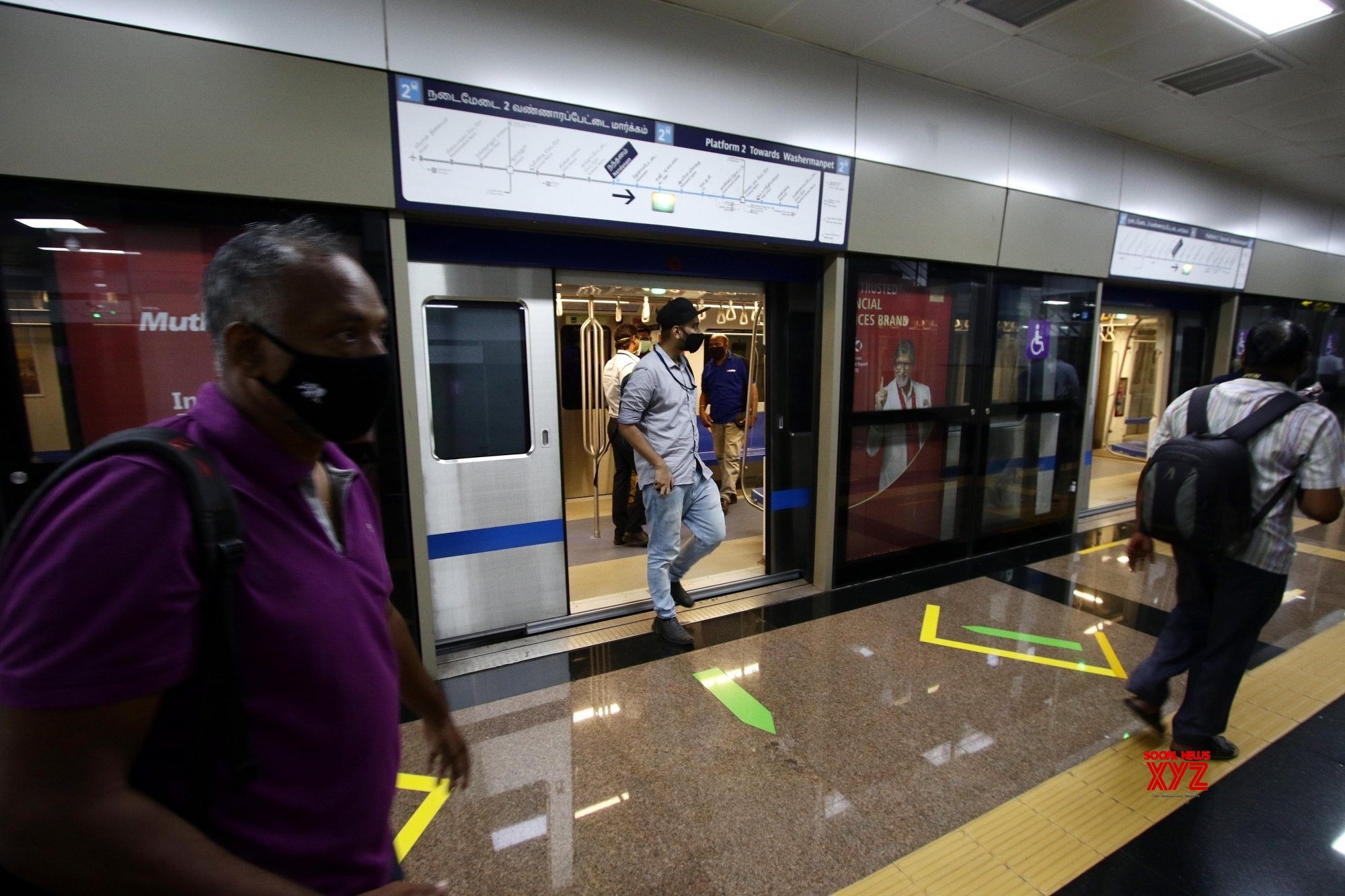 Chennai metro will continue to run on Sundays in May Chennai metro will continue to run on Sundays in May
