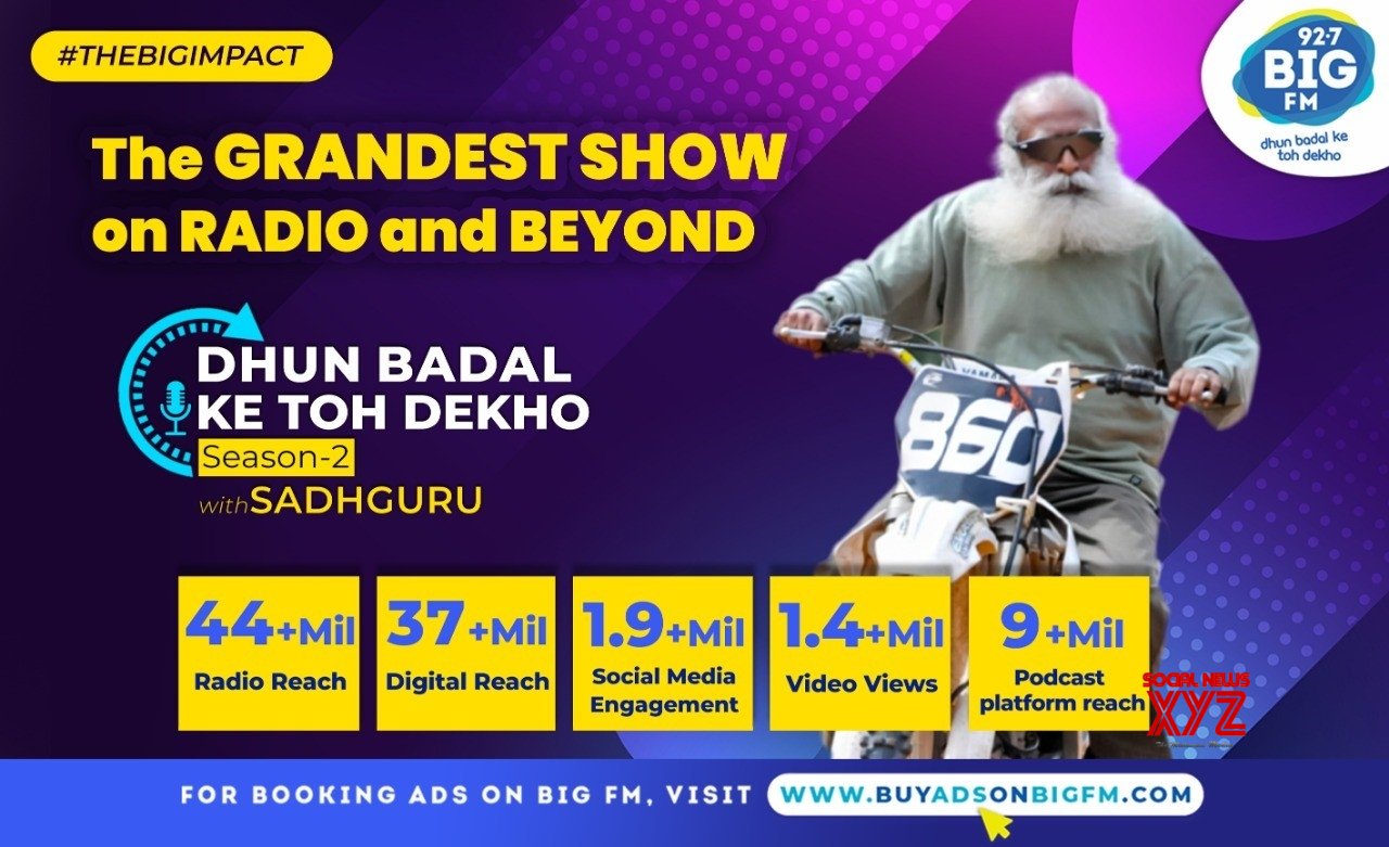 BIG FM culminates 'Dhun Badal Ke Toh Dekho' season 2 with Sadhguru BIG FM culminates 'Dhun Badal Ke Toh Dekho' season 2 with Sadhguru
