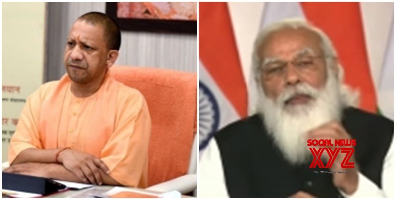UP CM Adityanath meets PM Modi UP CM Adityanath meets PM Modi