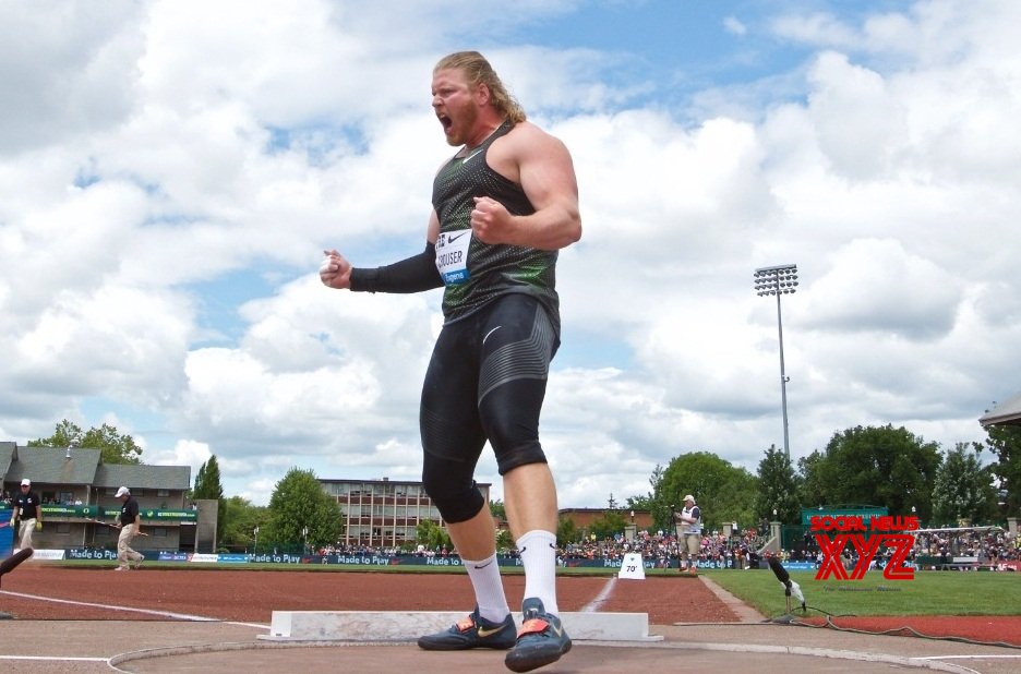 American shot putter Crouser smashes world record in Eugene American shot putter Crouser smashes world record in Eugene
